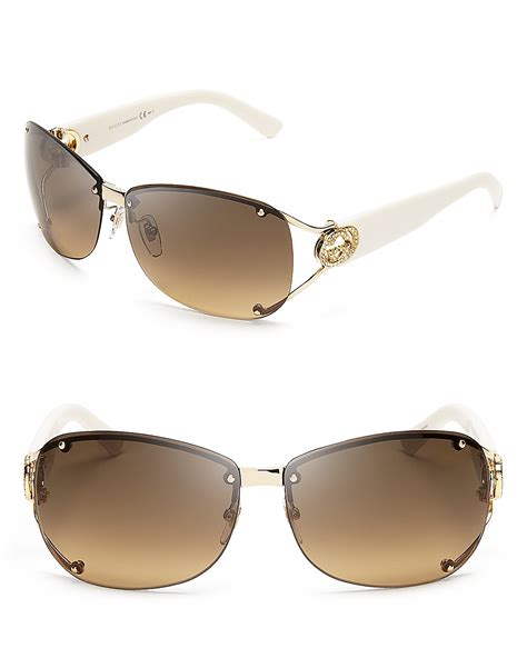 gucci rimless sunglasses for women.